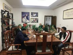 苍南县民政局辅导光临壹号娱乐集团参观领导